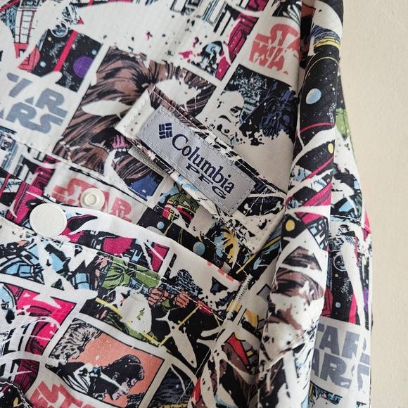 Columbia Star Wars Cantina PFG Button Up Shirt - Picture 8 of 13